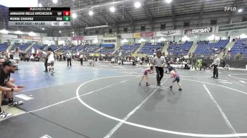 46 lbs 3rd Place - Annason Belle Hitchcock, Top Notch vs Rosie Chavez, Duran Elite