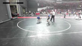100 lbs Cons. Round 3 - Chase Clapier, Oak Creek Attack Wrestling Club vs Aiden Pierce, LAW