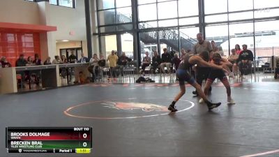 J-7 lbs Quarterfinal - Brecken Bral, Yilek Wrestling Club vs Brooks Dolmage, Wrath