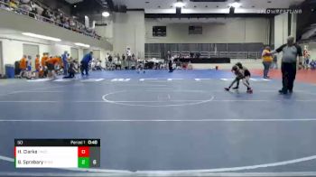 50 lbs Semis (4 Team) - Holden Clarke, Fulda/Murray County Central vs Britton Sprabary, Roseau