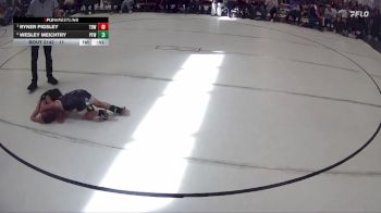 11 lbs Cons. Semi - Ryker Pigsley, The Best Wrestler vs Wesley Meichtry, Pin For Win