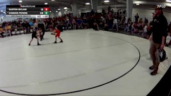 24 lbs 1st Place Match - Connor Peters, Gordon/Rushville Jr. Wrestling vs Easton McLain, Fairbury Matmen