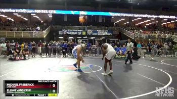 3A 220 lbs 3rd Place Match - Elijah Vansickle, Osceola (Kissimmee) vs Michael Frederick, Lake Mary