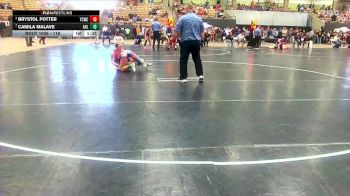 118 lbs Quarterfinal - Camila Malave, Seymour Youth Wrestling Club vs Brystol Potter, Higher Calling Wrestling