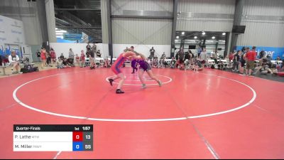 66 kg Quarterfinal - Payten Lathe, New England Trappers West vs Myah Miller, PA West Yellow