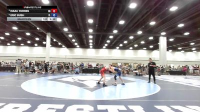 120 lbs Quarters - Issac Torres, CA vs Eric Bush, FL