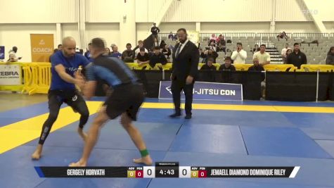 Jemaell Diamond Dominique Riley vs Gergely Horvath 2025 World IBJJF Jiu-Jitsu No-Gi Championship