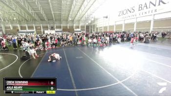 71 lbs Champ. Round 1 - Crew Downing, Wyoming Underground vs Axle Reary, Uintah Wrestling