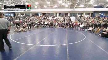 165 lbs Quarterfinal - Tanner Free, Westlake vs Steele Woodward, South Summit