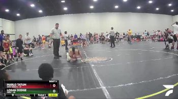 64 lbs Round 2 (4 Team) - Marlo Tatum, Ohio Hero`s vs Logan Dodge, ARES