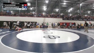 86 kg Champ. Rd Of 32 - Dylan Newsome, Ohio vs Christopher Mance III, Dragon Wrestling Club