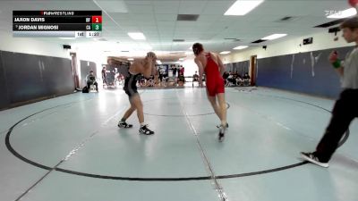 157 lbs Champ. Round 2 - Jordan Mignosi, Coastal Academy vs Jaxon Davis, Williams Field