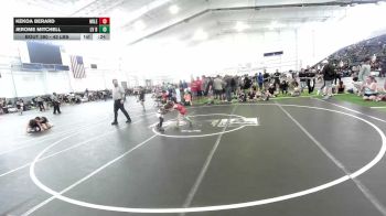 43 lbs Consi Of 8 #2 - Kekoa Berard, Mile High WC vs Jerome Mitchell, LV Bears WC
