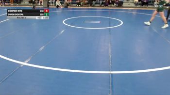 144 lbs Round 5 - Cooper Ritz, Kearney vs Owen Dostal, Lincoln Southwest