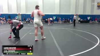 285 lbs Champ. Round 3 - James Bechter, Northfield Mt Hermon vs Cael DeNigris, Delaware Military Academy