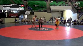 287 lbs Finals (2 Team) - Warren Bethea, Elmore County School vs Eli Cooper, Beauregard HS