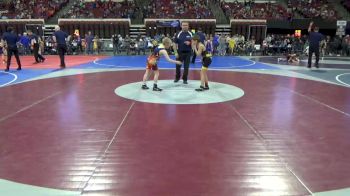 73 lbs Cons. Round 2 - Holden York, Miles City Wrestling Club vs Oliver Gilfeather, Team Champs