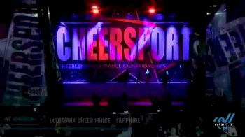 Louisiana Cheer Force - Sapphire [2021 L2.2 Youth - PREP Day 1] 2021 CHEERSPORT National Cheerleading Championship