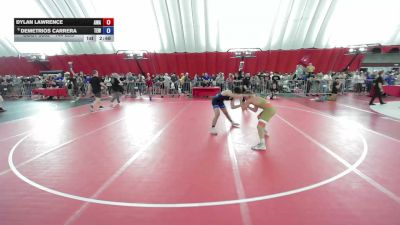 144 lbs Champ. Rd Of 64 - Dylan Lawrence, AWA vs Demetrios Carrera, Team El1te Wrestling