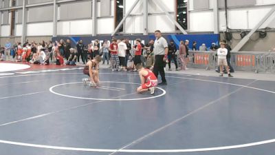 96 lbs Quarters - Cooper Christensen, Cle Elum Mat Miners Wrestling Club vs Seamus Lee, Askeo International Mat Club