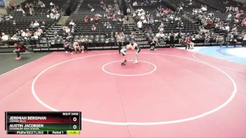 193 lbs Cons. Round 3 - Austin Jacobsen, Stansbury High School vs Jerimiah Bergman, Copper Hills