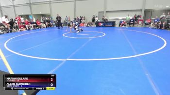 120 lbs Round 1 (8 Team) - Mariah Dillard, Texas Red vs Alexis Schneider, North Dakota