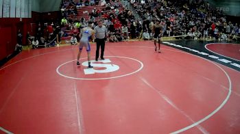 121 lbs Quarterfinal - Lucas Smith, Berlin Brothersvalley Hs vs Raydn Thomas, Valley Hs