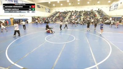120 lbs Cons. Round 3 - Giovanni Hernandez, El Modena vs Jayden Castillo, Legacy Wrestling Center