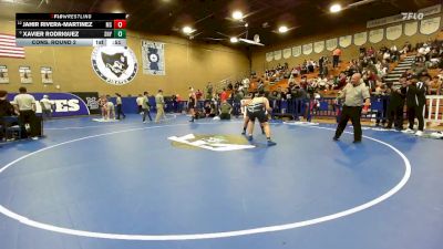 215 lbs Cons. Round 2 - Xavier Rodriguez, Sunnyside vs Jahir Rivera-Martinez, Madera South