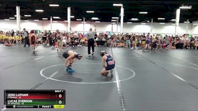 64 lbs Round 1 (6 Team) - Josh Latham, CTWHALE vs Lucas Everson, 84 Athletes