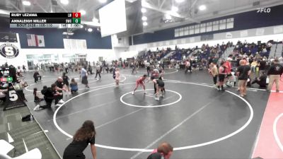 105-110 lbs Round 2 - Annaleigh Miller, 951 Wrestling Club vs Ruby Lezama, Lancers WC