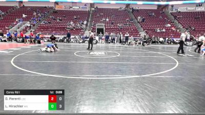 121 lbs Consy Rd I - Dominic Parenti, La Salle College vs Landon Hirschler, West Scranton