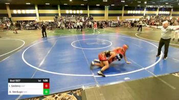 130 lbs Quarterfinal - Isaac Sedeno, Mat Demon WC vs Alek Verdugo, Riverside Rascals