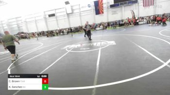 109 lbs Consi Of 8 #2 - Andrea Razo, Montclair vs Briley Ricketts, Prescott Raiders