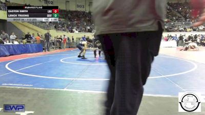 113 lbs Round Of 64 - Easton Smith, Lincoln Christian vs Lenox Truong, Southmoore SaberCats Wrestling