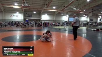 125 lbs Cons. Round 4 - Bea Fuller, OLENTANGY ORANGE vs Arryana Troutman, MASON