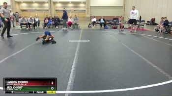 52 lbs Round 5 (8 Team) - Jedi Knight, Xtreme Team vs Landen Morris, Elevate Wrestling