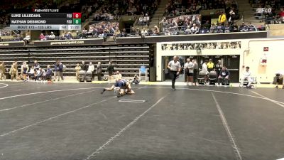 125 lbs Final - Luke Lilledahl, Penn State vs Nathan Desmond, Penn State
