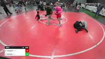 48 lbs Rr Rnd 1 - Kai Sargent, Midwest Destroyers vs Chaypin Nicklas, Lost Boys