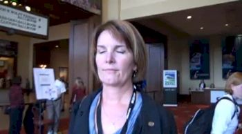 Beth Alford-Sullivan after hearing NCAA president and Bowerman predictions