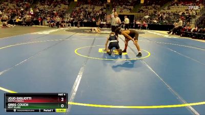 132-2A/1A Semifinal - JoJo Gigliotti, South Carroll vs Greg Couch, Kent Island