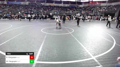 70 lbs Consi Of 16 #2 - Ronan Ferguson, Fulton Hornets vs Marley Ferguson, Fulton Hornets