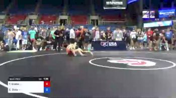 160 lbs Semifinal - Travis Grace, California vs Cade Ziola, Nebraska