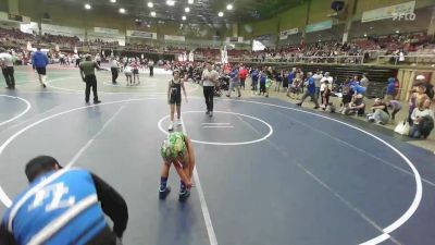 81 lbs Semifinal - Efrain Vasquez, Fort Lupton vs Max Brown, Bear Cave WC