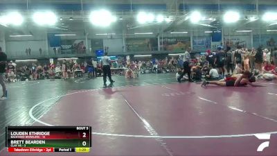 132 lbs Round 1 (16 Team) - Brett Bearden, Clay HS vs Louden Ethridge, Backyard Brawlers