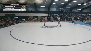 133 lbs 3rd Place Match - Cole Anderson, Kings vs Caiden Heller, Messiah