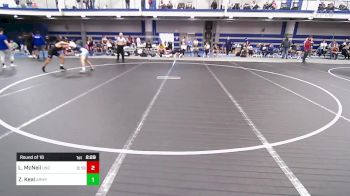 141 lbs Round Of 16 - Lachlan McNeil, North Carolina vs Zach Keal, Army-West Point