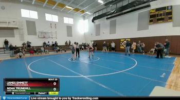220 lbs Round 1 - Noah Trunkhill, Cody Middle School vs James Emmett, Powell Middle School