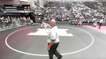 5A 144 lbs Cons. Round 2 - William Childs, Springville vs Logan Mcnally, Wasatch