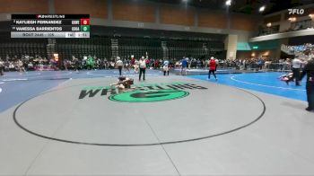 105 lbs Quarterfinal - Vanessa Barrientos, Cosumnes Oaks vs Kayliegh Fernandez, Golden West